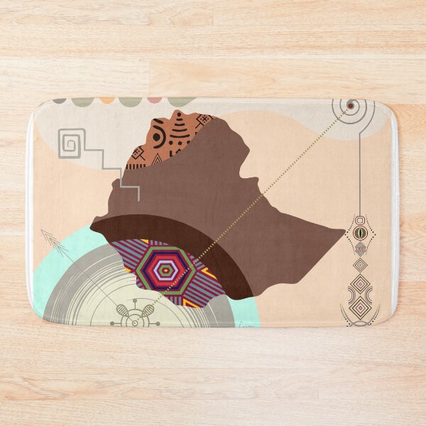 Item preview, Ethiopia Stylized designed and sold by lanrestudio.