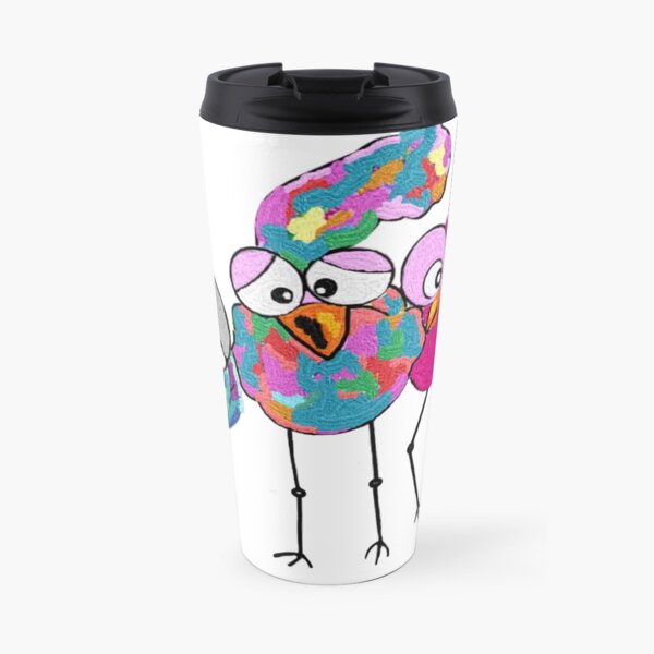 Funny Birds Thermobecher