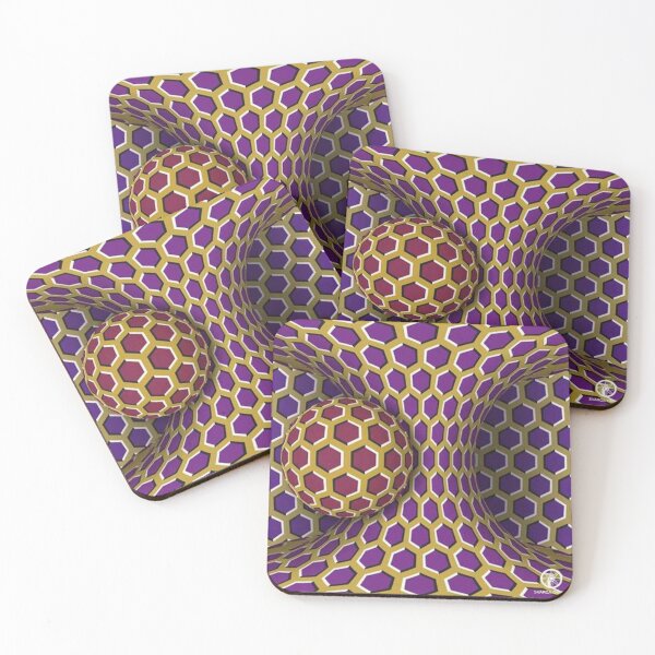 Motion Illusion Coasters (Set of 4)