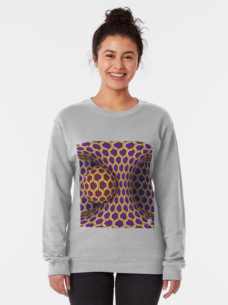 Alternate view of Motion Illusion Pullover Sweatshirt