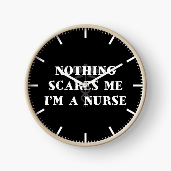 Item preview, Nothing scares me I am a nurse designed and sold by LookFrog.