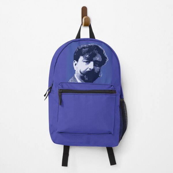Item preview, Isaac Albéniz Dark Blue Portrait designed and sold by zavadadesigns.