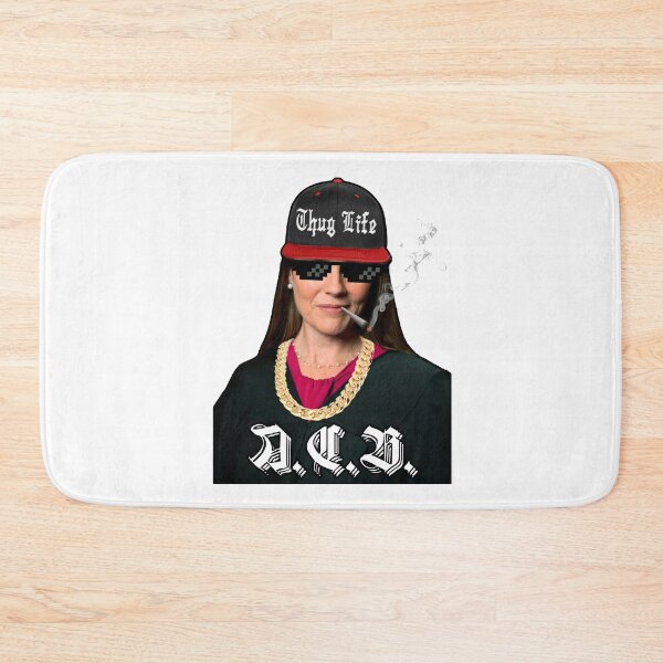Item preview, Amy Coney Barrett Thug Life - ACB (Light Background Version) designed and sold by BattleMtnArmory.