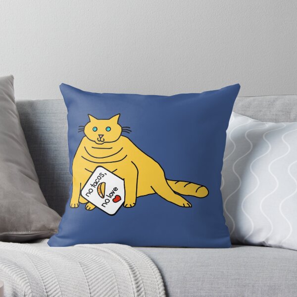 Item preview, Hungry Cat says No Tacos No Love Need Food designed and sold by ellenhenry.