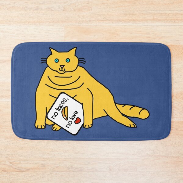 Item preview, Hungry Cat says No Tacos No Love Need Food designed and sold by ellenhenry.