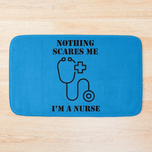 Item preview, Nothing scares me I'm a nurse designed and sold by LookFrog.