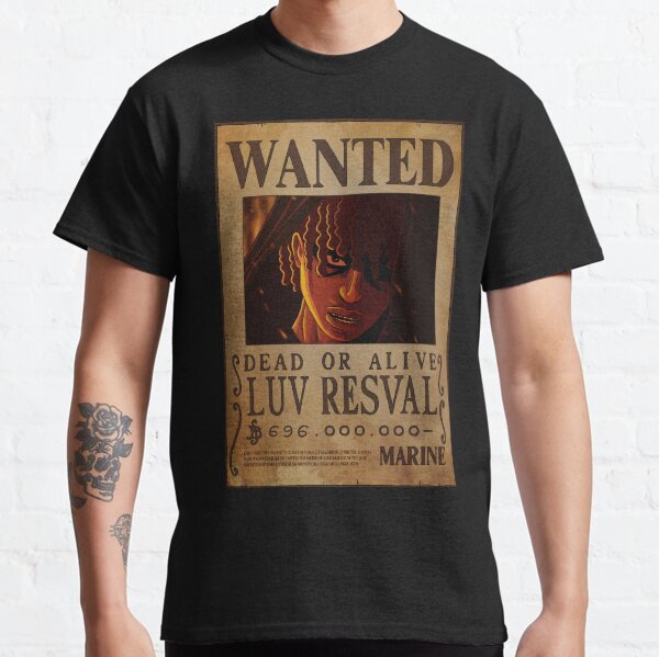 Luv Resval Wanted T-shirt classique