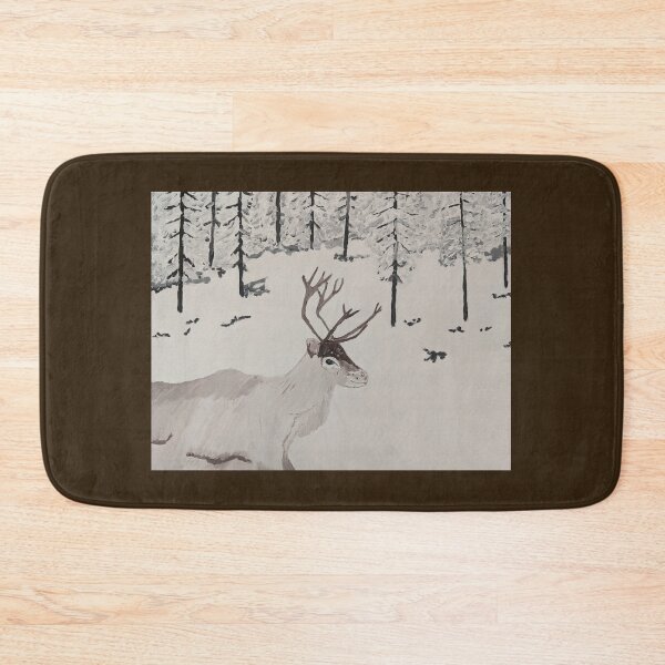 Item preview, Reindeer In Snow designed and sold by nandinis1.