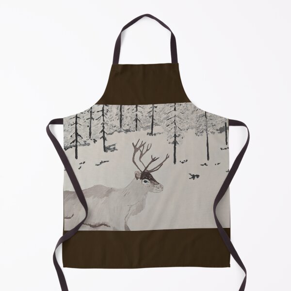 Item preview, Reindeer In Snow designed and sold by nandinis1.