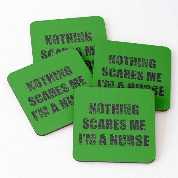 Item preview, Nothing scares me I am a nurse designed and sold by LookFrog.