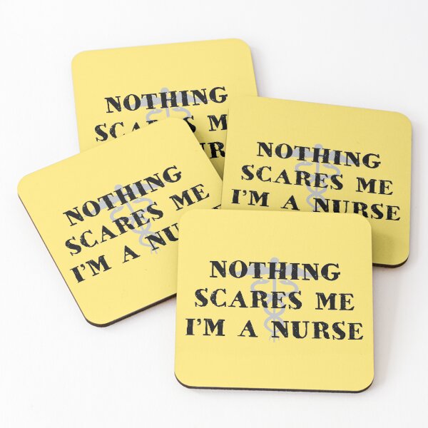 Item preview, Nothing scares me I am a nurse designed and sold by LookFrog.