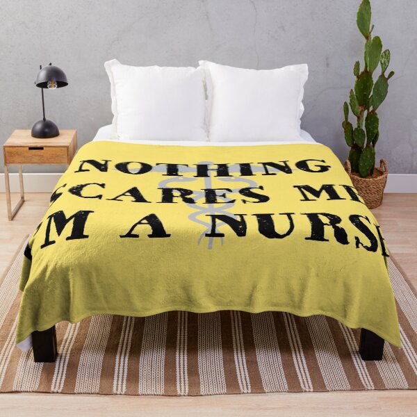 Item preview, Nothing scares me I am a nurse designed and sold by LookFrog.