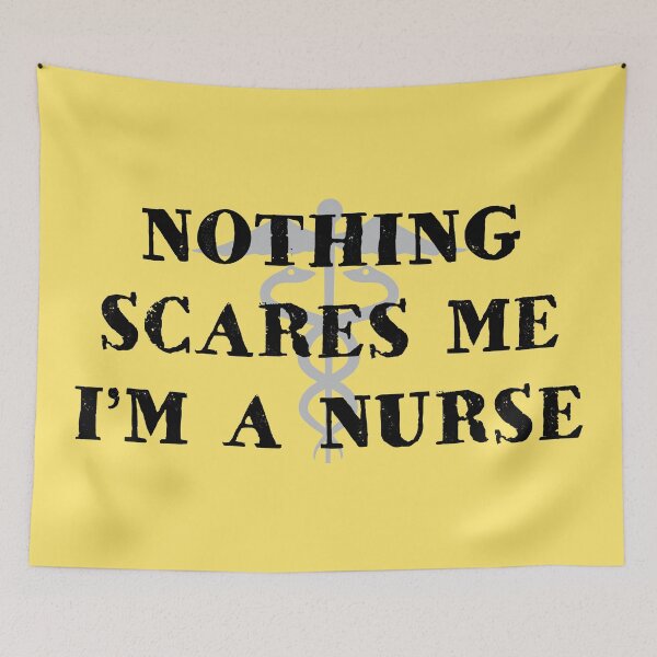 Item preview, Nothing scares me I am a nurse designed and sold by LookFrog.
