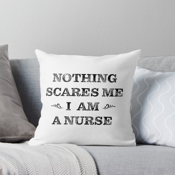 Item preview, Nothing scares me I am a nurse designed and sold by LookFrog.