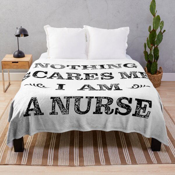 Item preview, Nothing scares me I am a nurse designed and sold by LookFrog.