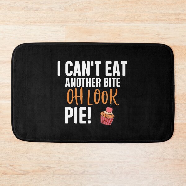 Item preview, Can't Eat Another Bite Oh Look Pie Funny Thanksgiving Food Lovers Gif designed and sold by Akmloza.