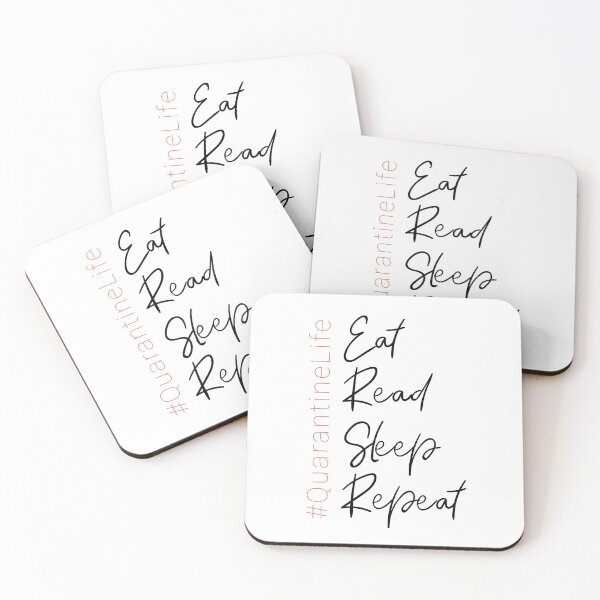 Item preview, Eat, Read, Sleep, Repeat. Motivational Quote. Quarantine Life designed and sold by onlytopdesigns.