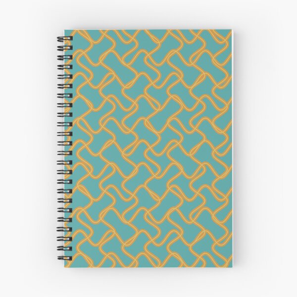 Item preview, Wave Pattern Teal Yellow & Orange designed and sold by DistantOverture.