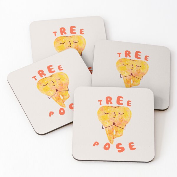 Aperçu de l'œuvre Molar Yogi (pose d'arbre) créée et vendue par Happimola Designs.