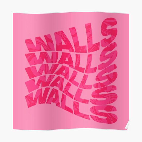 "walls logo" Poster by emmanora Redbubble