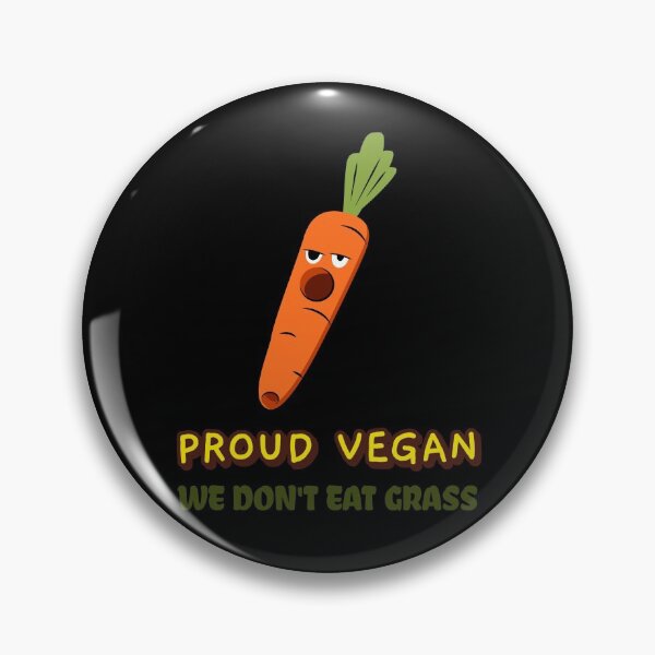 Item preview, Vegan Don't Eat Grass - Make Food Great Again - Funny Carrot designed and sold by AuroCreatives.