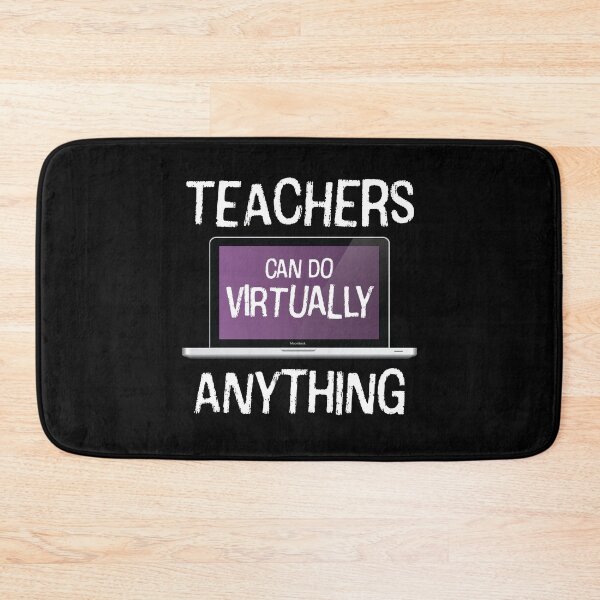 Item preview, Teachers Can Do Virtually Anything Funny Distant Online Remote Learning  designed and sold by 9ine9.