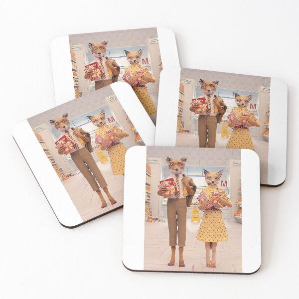 Item preview, Fantastic Mr. Fox at the grocery store!  designed and sold by freakydutchkid.