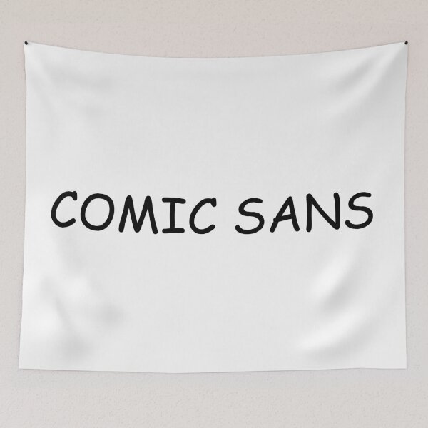 Item preview, Comic Sans designed and sold by Ísabella Ævarsdóttir.