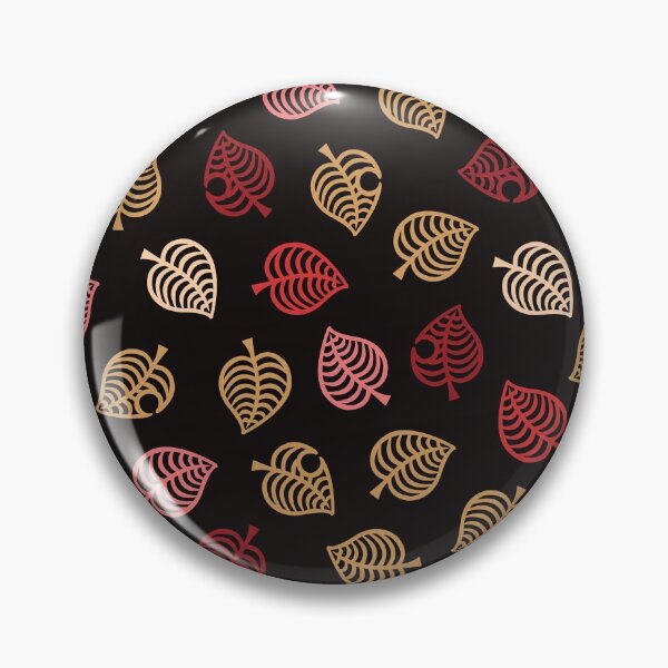 Item preview, Nook Leaf Aloha Logo - Christmas Inspired Red en Gold designed and sold by TheMajesticGoat.