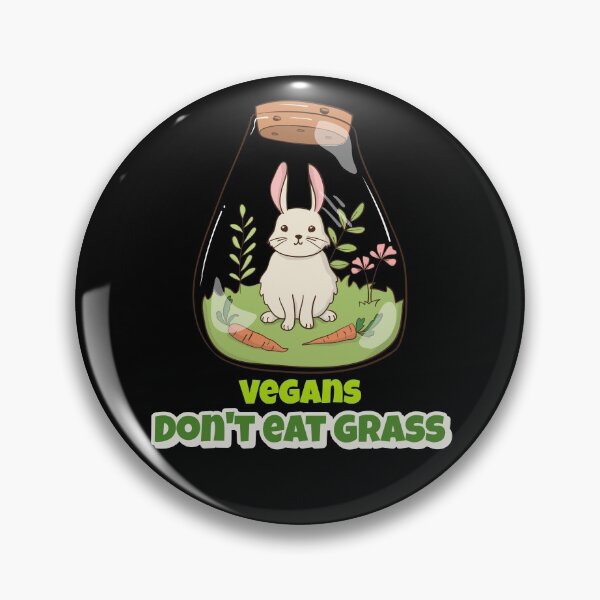 Item preview, Vegan Don't Eat Grass - Make Food Great Again - Cute Rabbit designed and sold by AuroCreatives.