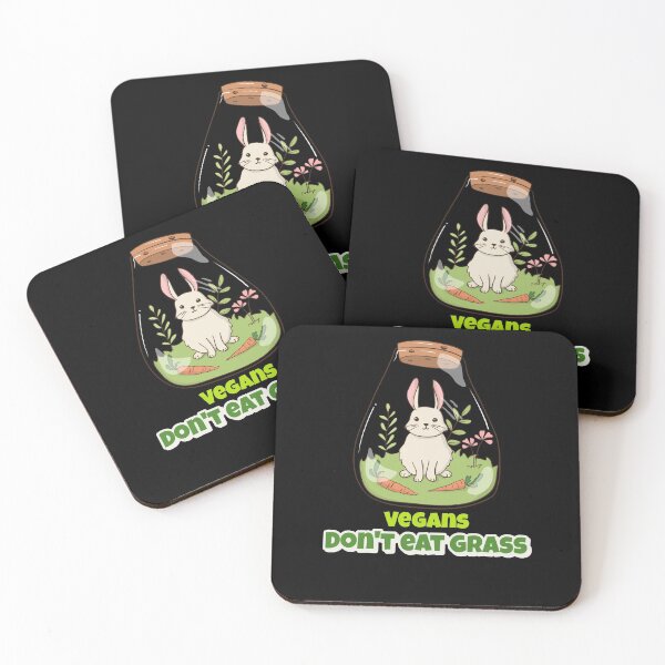 Item preview, Vegan Don't Eat Grass - Make Food Great Again - Cute Rabbit designed and sold by AuroCreatives.