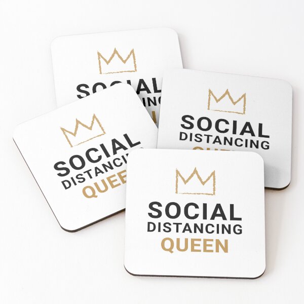Item preview, Social Distancing Queen. Quarantine Life designed and sold by onlytopdesigns.