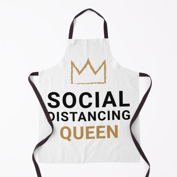 Item preview, Social Distancing Queen. Quarantine Life designed and sold by onlytopdesigns.