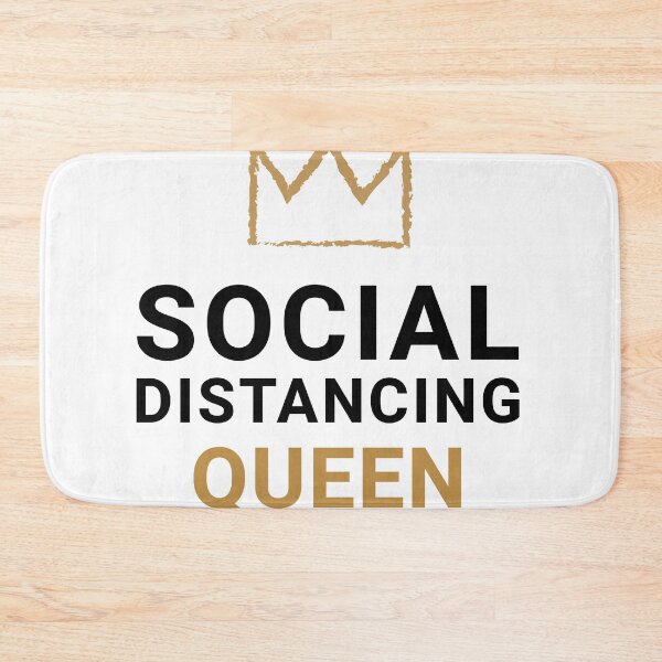 Item preview, Social Distancing Queen. Quarantine Life designed and sold by onlytopdesigns.