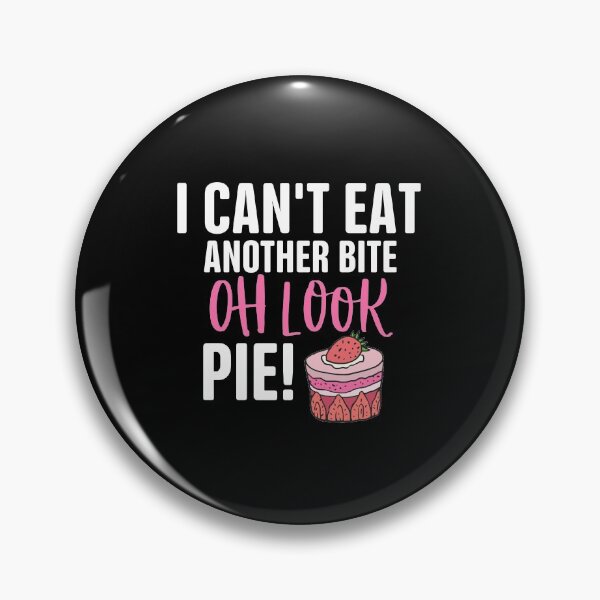 Item preview, Can t Eat Another Bite Oh Look Pie Funny Thanksgiving Food Lovers Gif designed and sold by Akmloza.