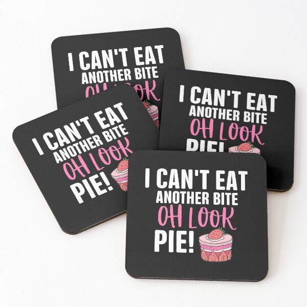 Item preview, Can t Eat Another Bite Oh Look Pie Funny Thanksgiving Food Lovers Gif designed and sold by Akmloza.