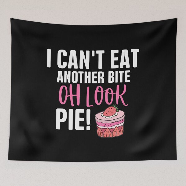 Item preview, Can t Eat Another Bite Oh Look Pie Funny Thanksgiving Food Lovers Gif designed and sold by Akmloza.