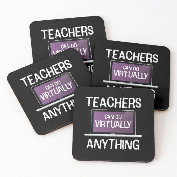 Item preview, Teachers Can Do Virtually Anything Funny Distant Online Remote Learning  designed and sold by 9ine9.