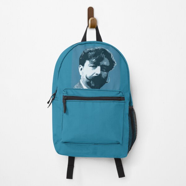Item preview, Isaac Albéniz Light Blue Portrait designed and sold by zavadadesigns.