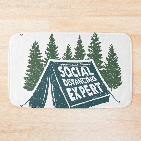 Item preview, Social Distancing Expert. Camping. Quarantine Life designed and sold by onlytopdesigns.