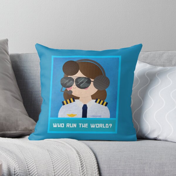 Who Run the World? Throw Pillow