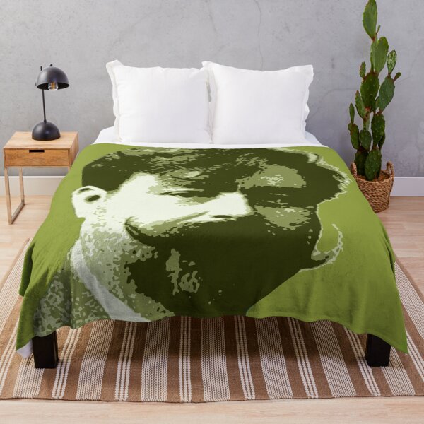 Item preview, Isaac Albéniz Light Green Portrait designed and sold by zavadadesigns.