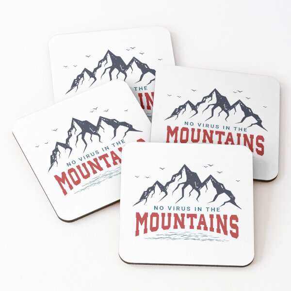 Item preview, No Virus In The Mountains. Motivational Quotes. Quarantine designed and sold by onlytopdesigns.