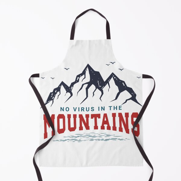 Item preview, No Virus In The Mountains. Motivational Quotes. Quarantine designed and sold by onlytopdesigns.