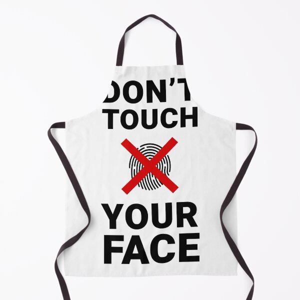 Item preview, Don't Touch Your Face. Warning Poster. Coronavirus designed and sold by onlytopdesigns.