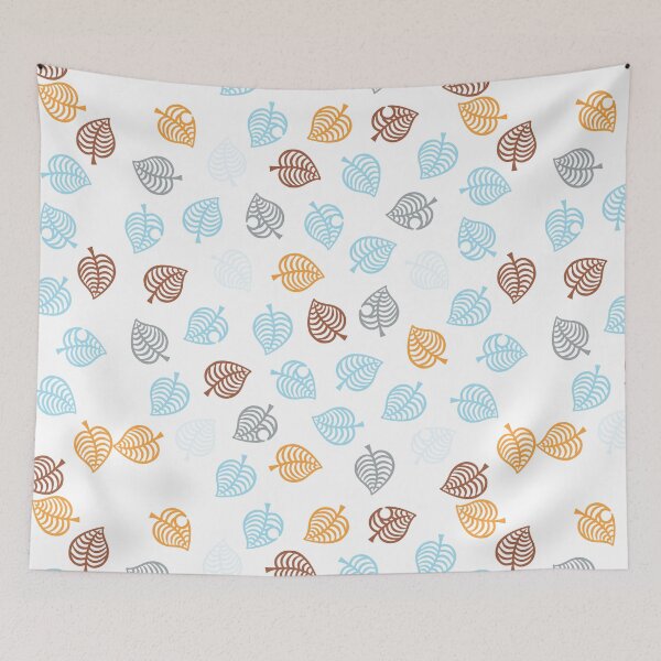 Item preview, Nook Leaf Aloha Logo - Christmas Inspired Snowman Orange and Blue designed and sold by TheMajesticGoat.