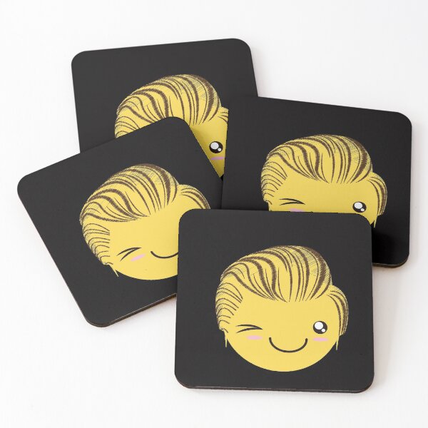 Item preview, Cute face with hair - Yellow designed and sold by Viola-Design.