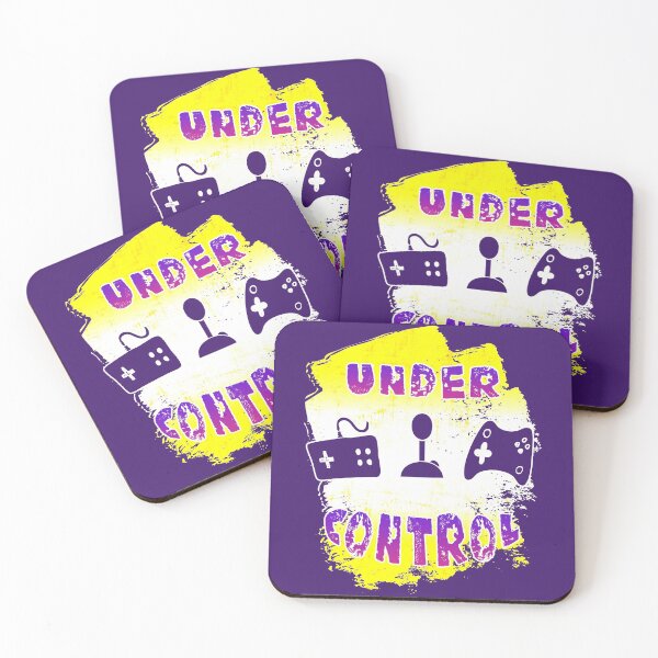 Item preview, UNDER CONTROL - EVERYTHING UNDER CONTROL - GAMING - yellow version designed and sold by REENS_PHOTOS.