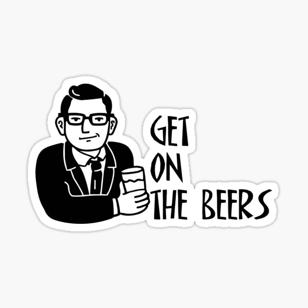 daniel andrews get on the beers t shirt