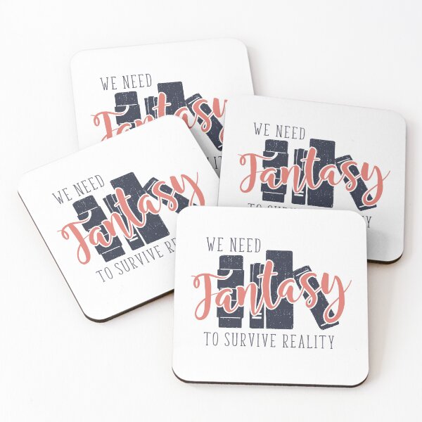 Item preview, We Need Fantasy To Survive Reality. Books. Quarantine Life designed and sold by onlytopdesigns.